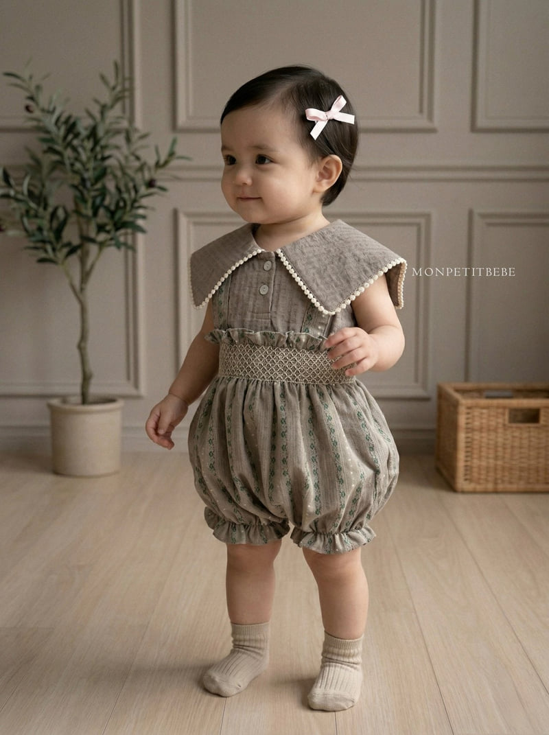 Mon Petit Bebe - Korean Baby Fashion - #babyoninstagram - Reve Romper - 3