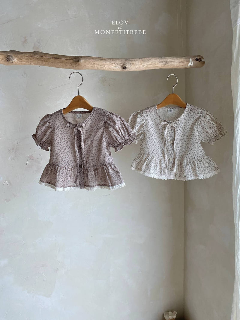 Mon Petit Bebe - Korean Baby Fashion - #babyootd - Saint Blouse - 6
