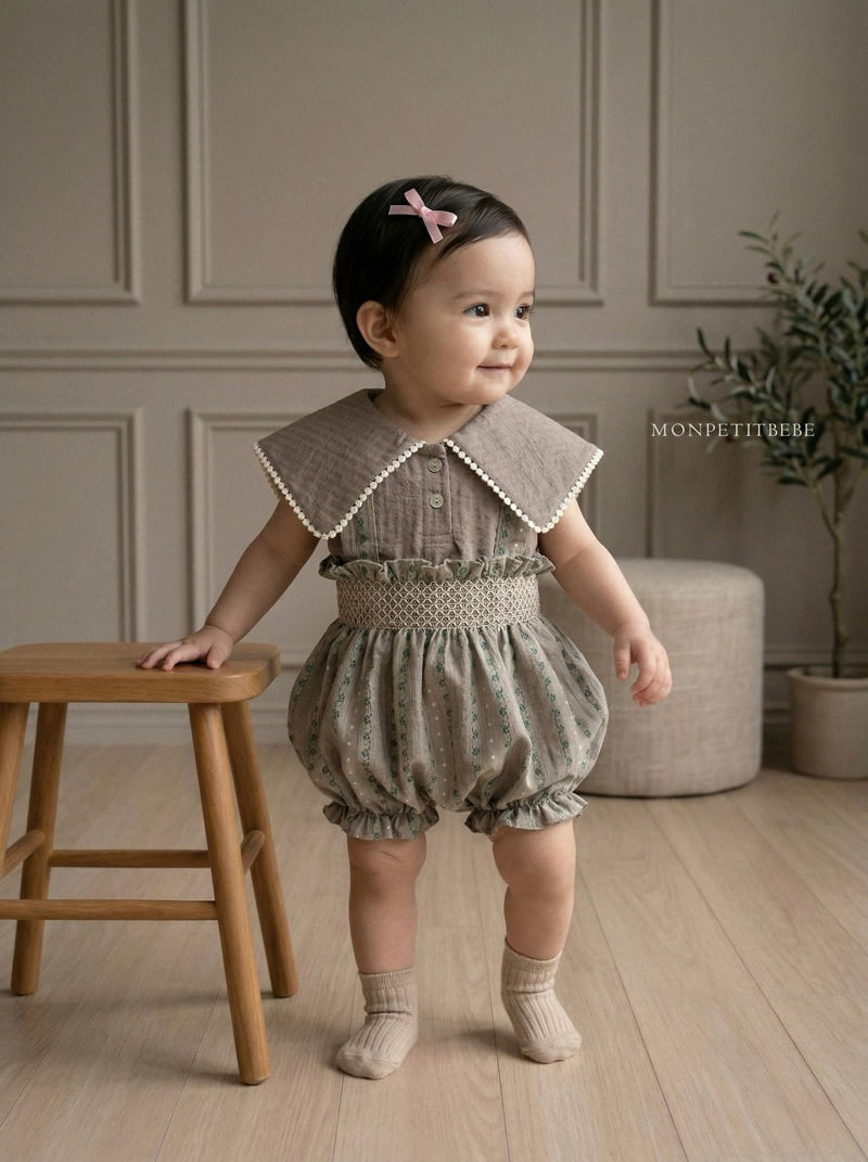 Mon Petit Bebe - Korean Baby Fashion - #babyootd - Rena Blouse - 6