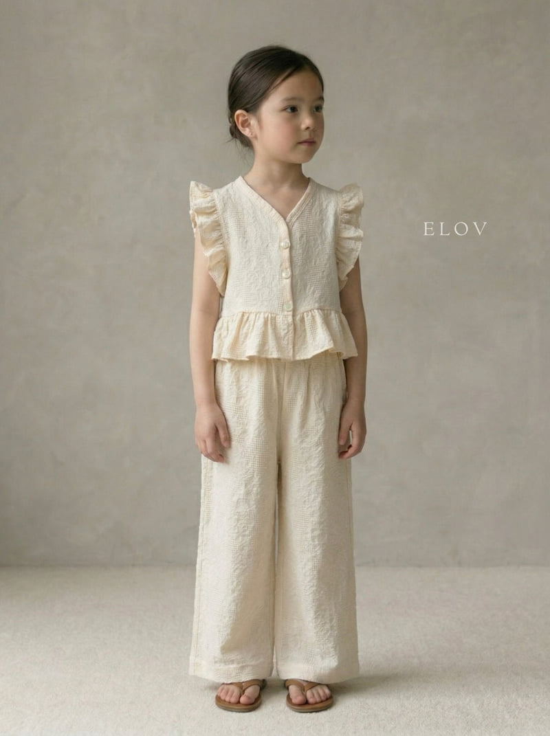 Mon Petit Bebe - Korean Baby Fashion - #babyootd - Anna Set (Plain) - 4