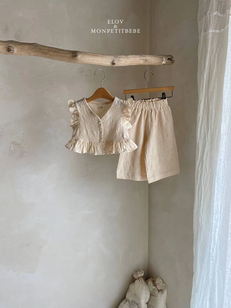 Mon Petit Bebe - Korean Baby Fashion - #babywear - Anna Set (Plain) - 6