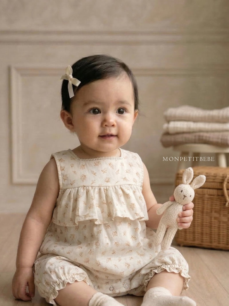 Mon Petit Bebe - Korean Baby Fashion - #onlinebabyshop - Rose Jumpsuit - 6