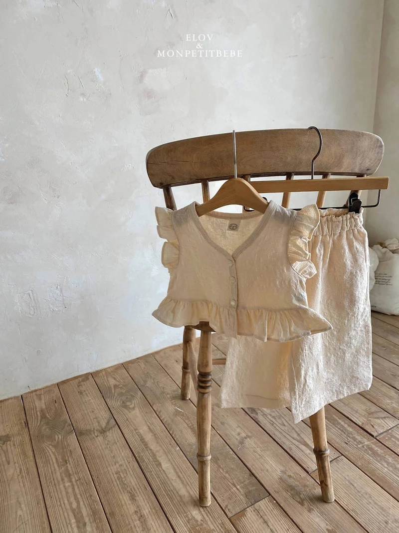 Mon Petit Bebe - Korean Baby Fashion - #onlinebabyshop - Anna Set (Plain) - 8