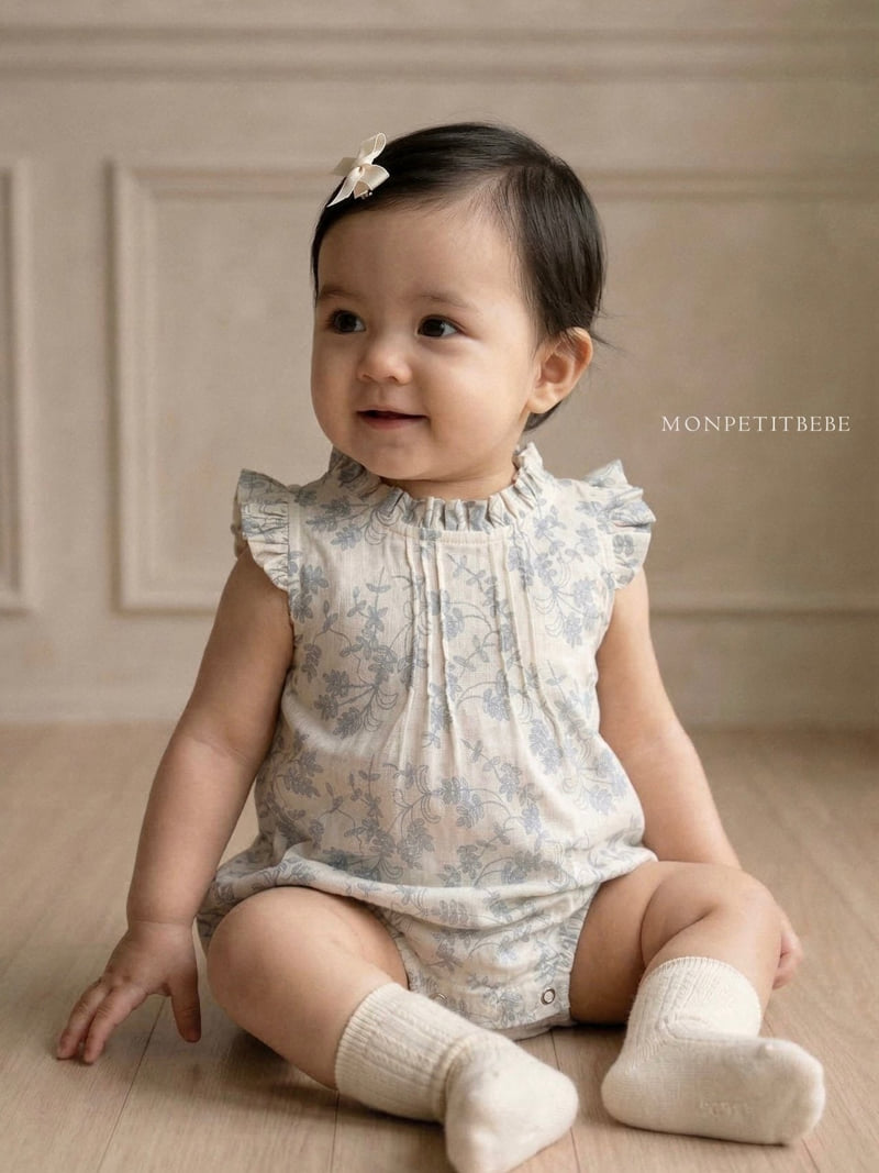 Mon Petit Bebe - Korean Baby Fashion - #onlinebabyshop - Roa Pintuck Suit - 7