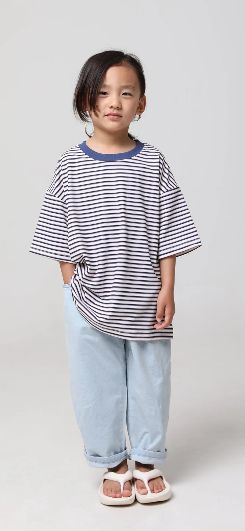 Mooi Store - Korean Children Fashion - #Kfashion4kids - Cool Striped Tee - 6