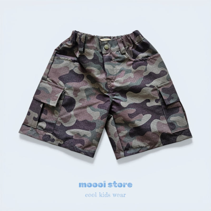 Mooi Store - Korean Children Fashion - #Kfashion4kids - Camo Shorts