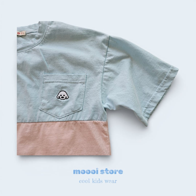 Mooi Store - Korean Children Fashion - #Kfashion4kids - 3-Panel Dog Tee - 9