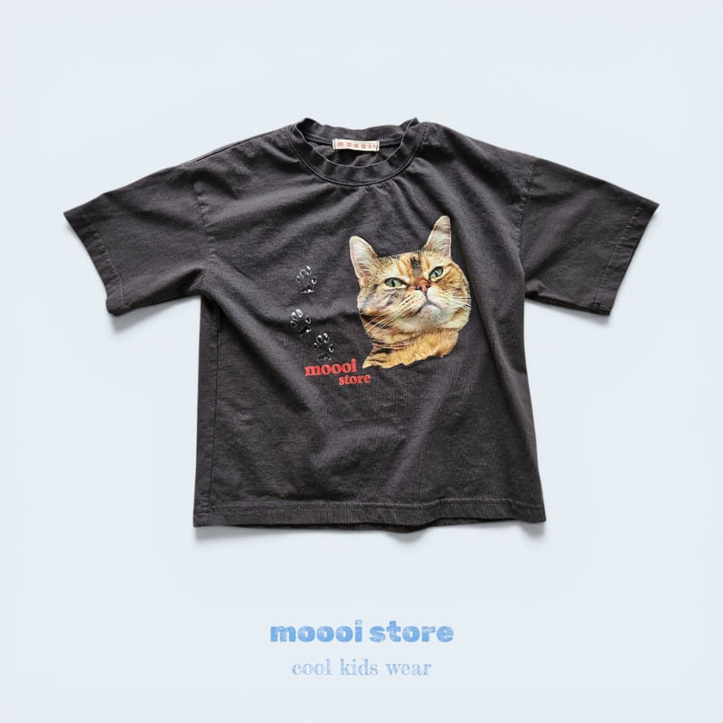 Mooi Store - Korean Children Fashion - #Kfashion4kids - Warrior Print Cat Tee - 7