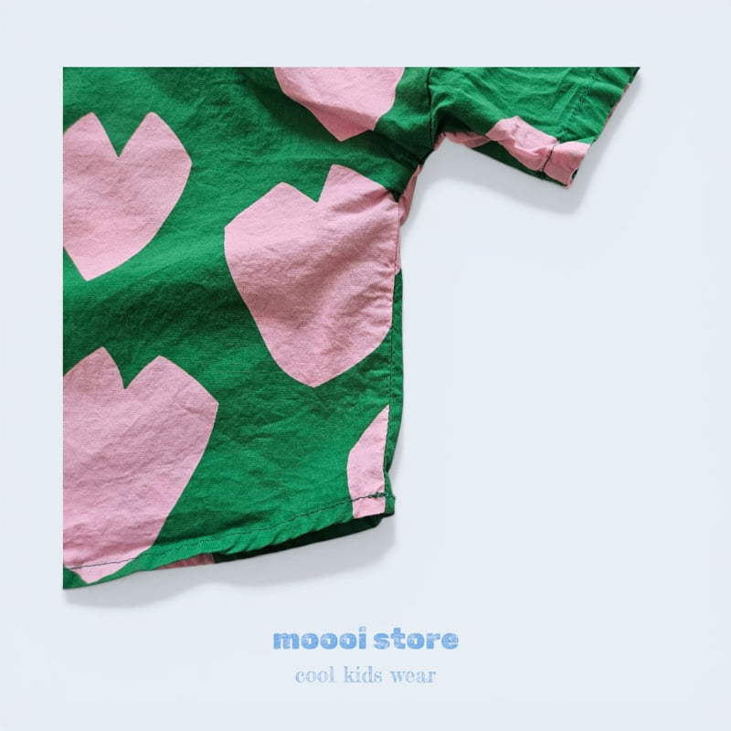 Mooi Store - Korean Children Fashion - #childofig - Big Heart Shirt - 10