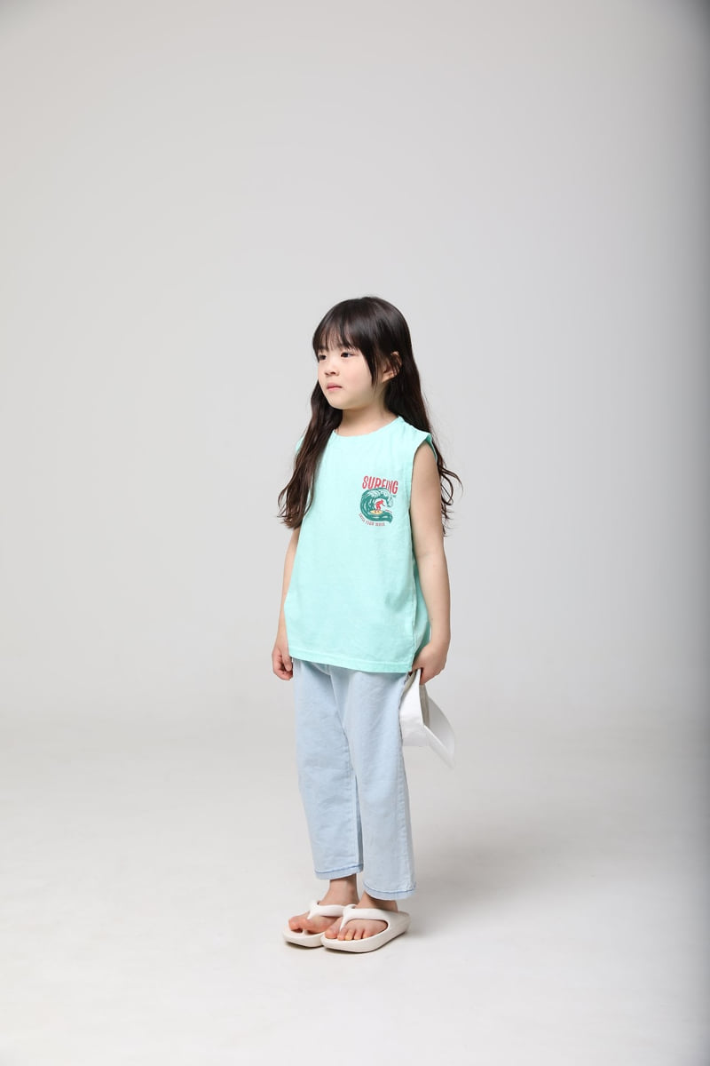Mooi Store - Korean Children Fashion - #childrensboutique - Surfing Sleeveless - 5