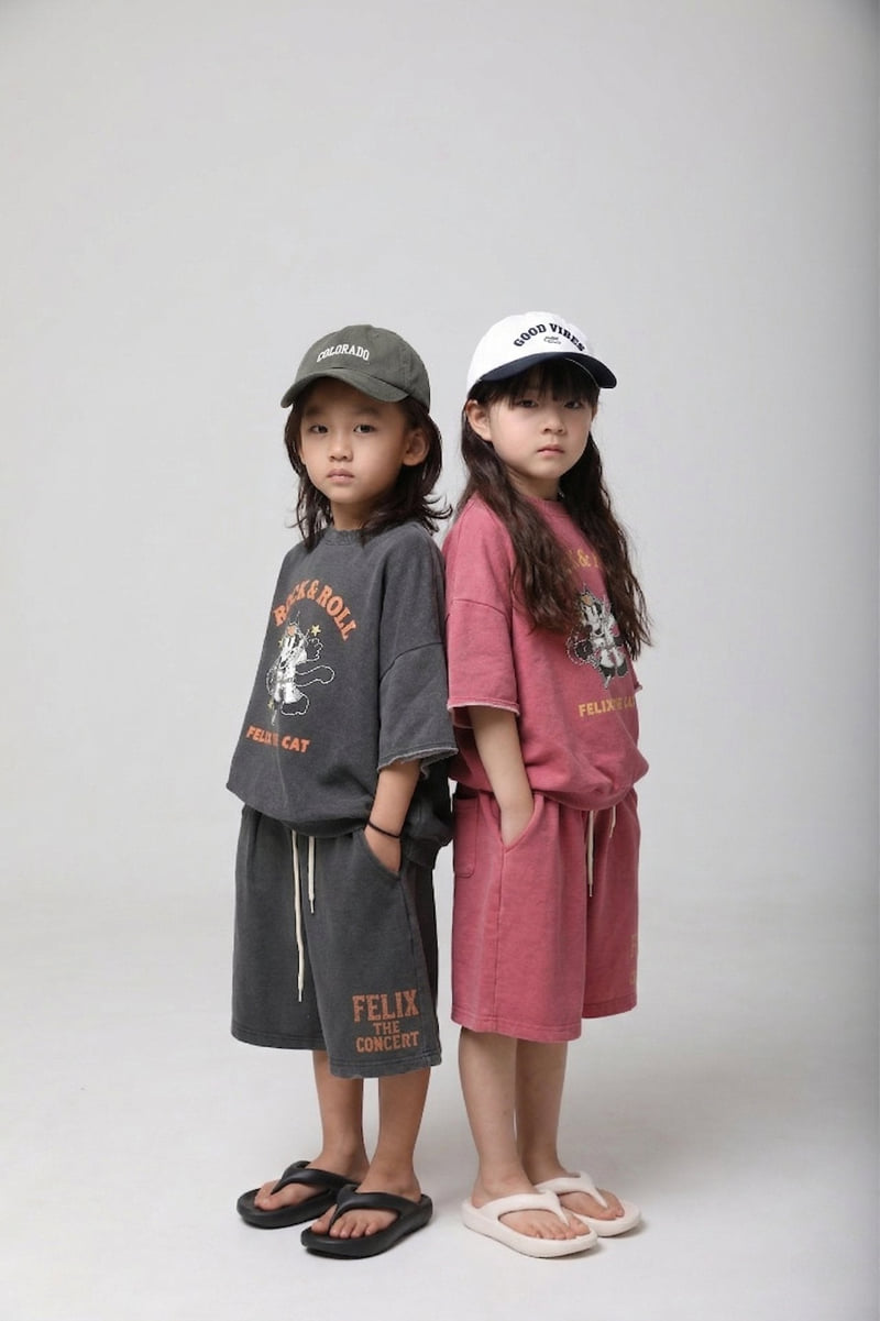 Mooi Store - Korean Children Fashion - #childrensboutique - Felix Edge Pigment Shorts - 7