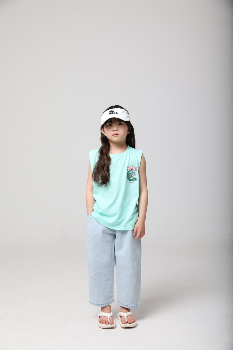 Mooi Store - Korean Children Fashion - #designkidswear - Surfing Sleeveless - 6