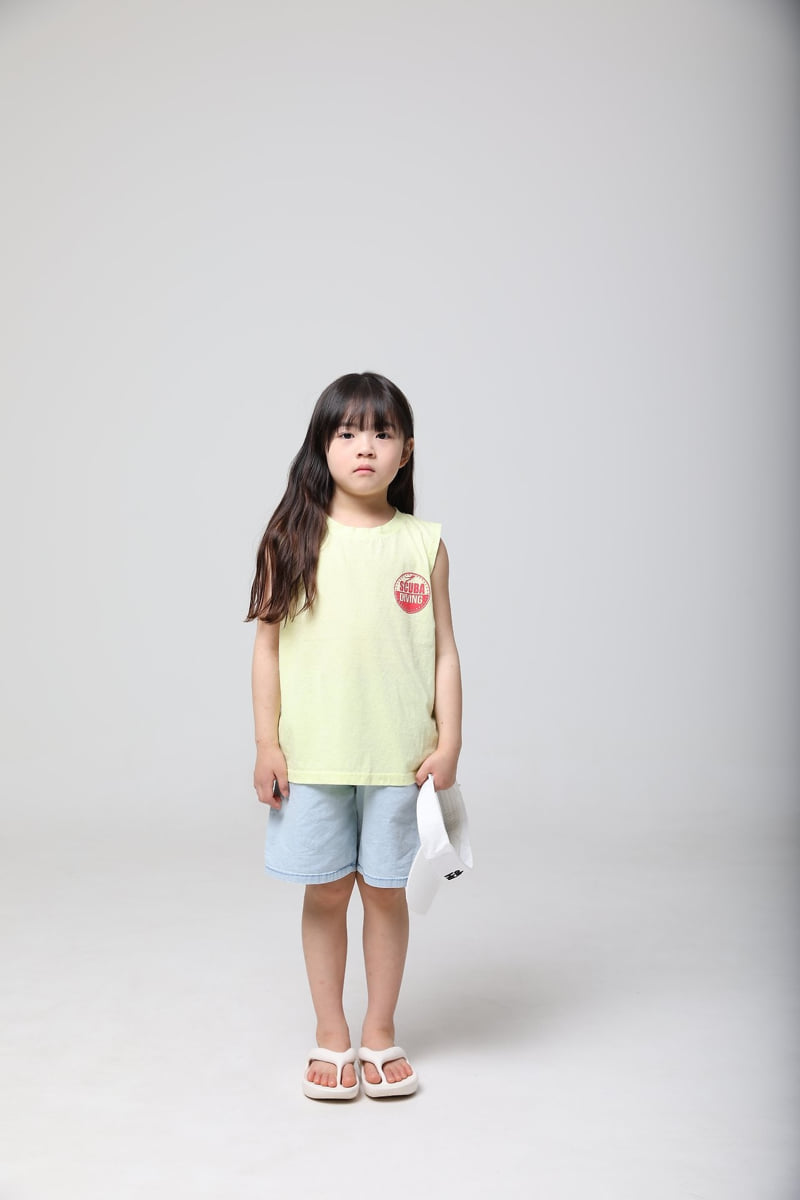 Mooi Store - Korean Children Fashion - #discoveringself - Scuba Sleeveless - 5