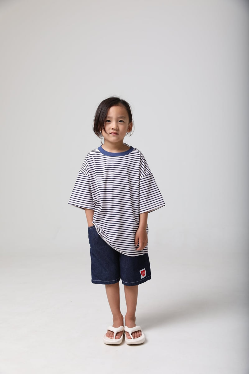 Mooi Store - Korean Children Fashion - #fashionkids - Cool Striped Tee - 2
