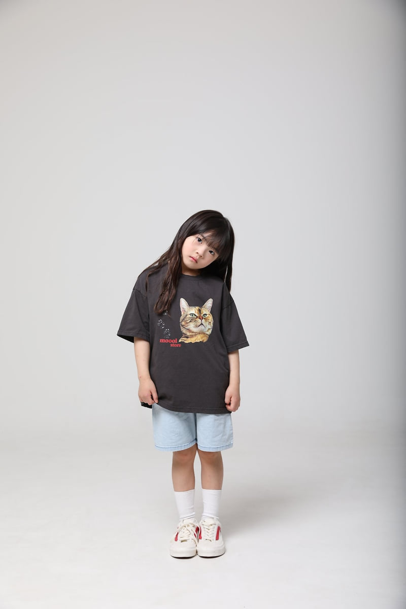 Mooi Store - Korean Children Fashion - #fashionkids - Warrior Print Cat Tee - 3