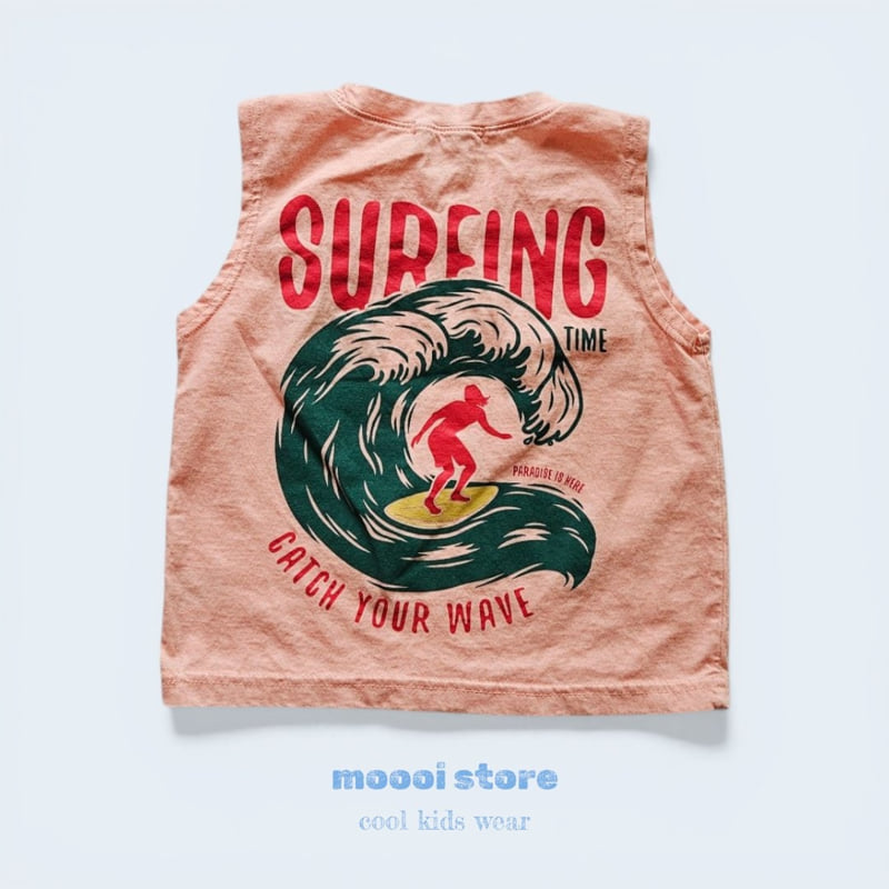 Mooi Store - Korean Children Fashion - #kidsshorts - Surfing Sleeveless - 9