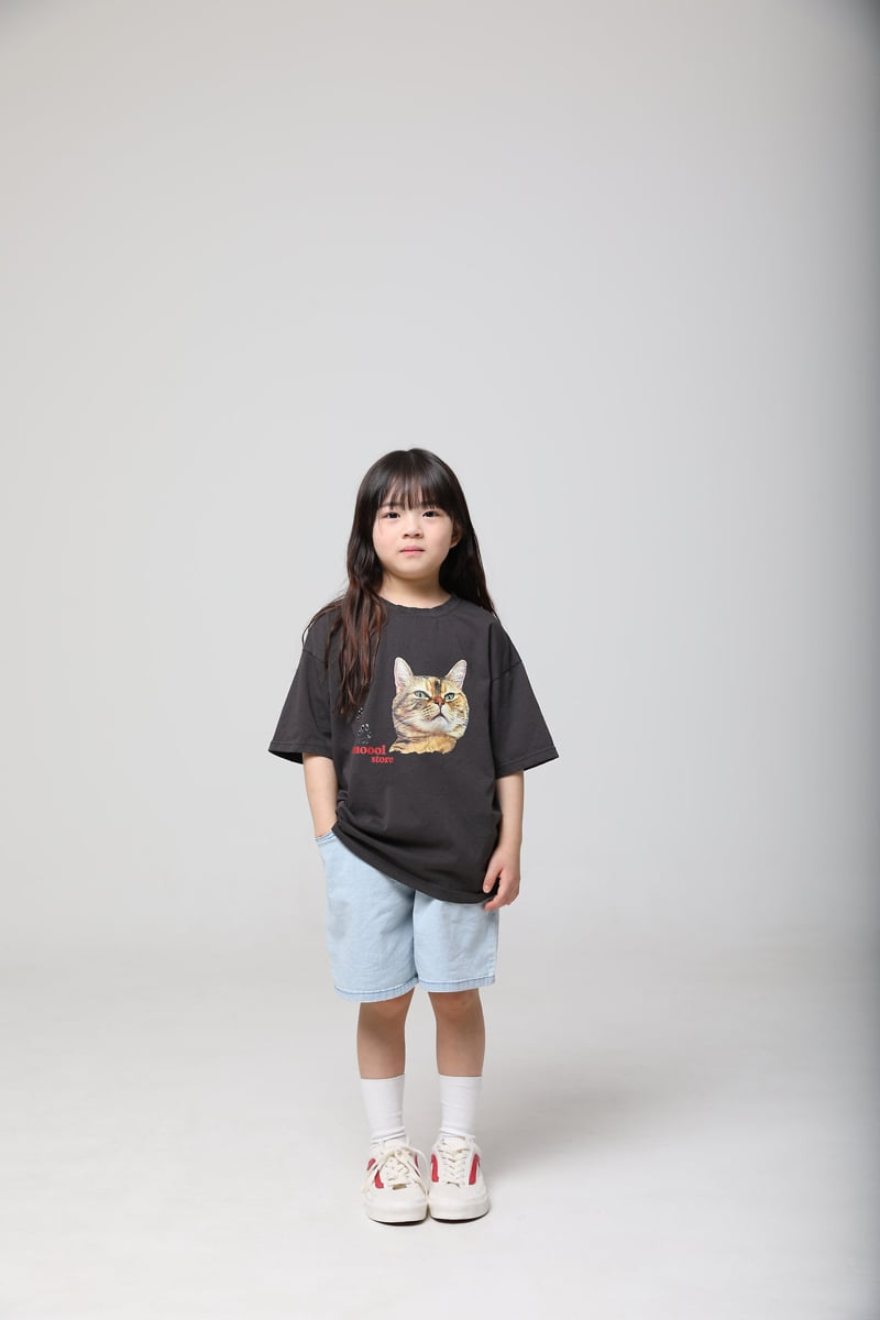 Mooi Store - Korean Children Fashion - #fashionkids - Warrior Print Cat Tee - 4