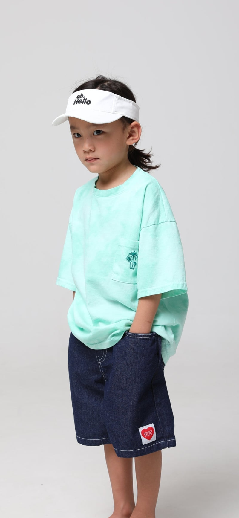 Mooi Store - Korean Children Fashion - #kidsstore - Palm Tree Water Print Tee - 3