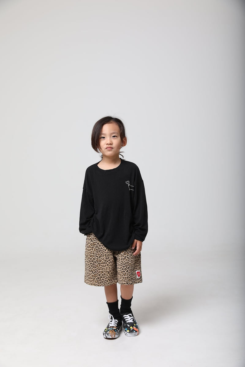 Mooi Store - Korean Children Fashion - #kidsshorts - Dachshund Tee - 4