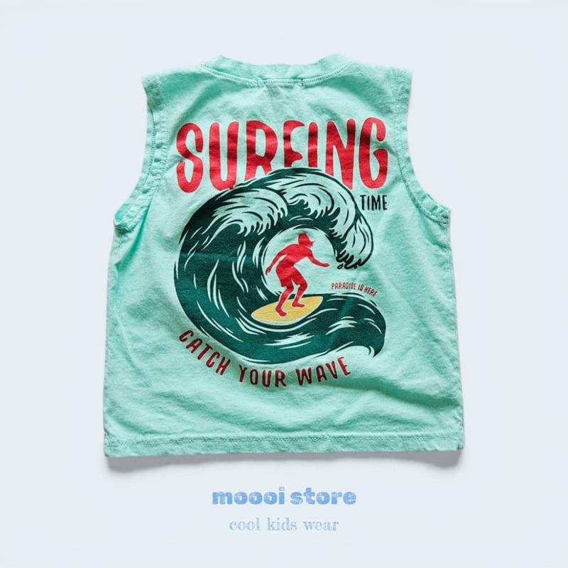 Mooi Store - Korean Children Fashion - #kidzfashiontrend - Surfing Sleeveless - 11