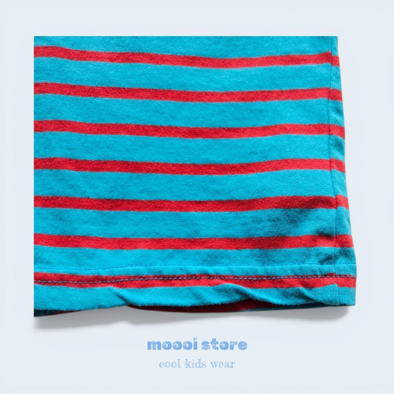 Mooi Store - Korean Children Fashion - #kidzfashiontrend - Ice Cream Striped Tee - 8