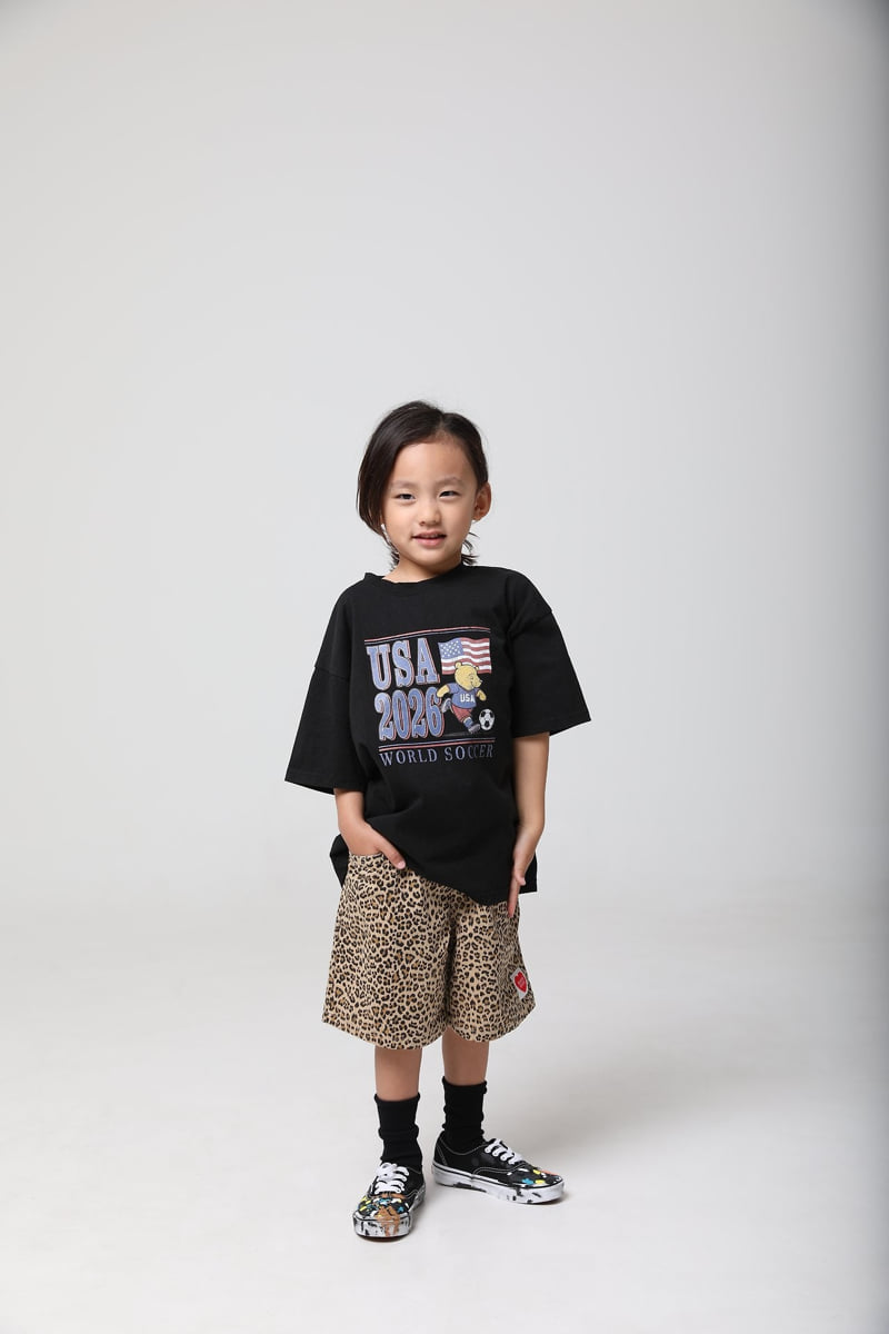 Mooi Store - Korean Children Fashion - #kidzfashiontrend - World Cup Graphic Print Tee - 6