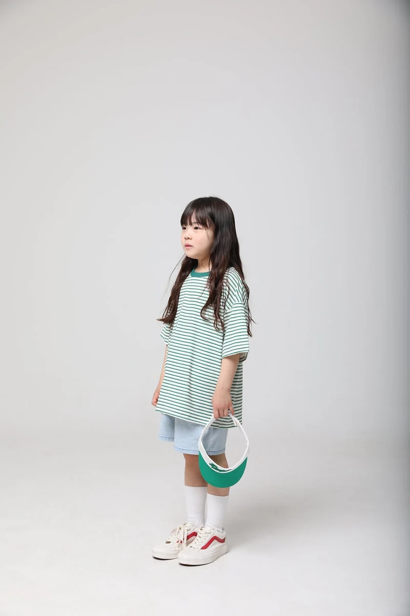 Mooi Store - Korean Children Fashion - #littlefashionista - Cool Striped Tee - 7