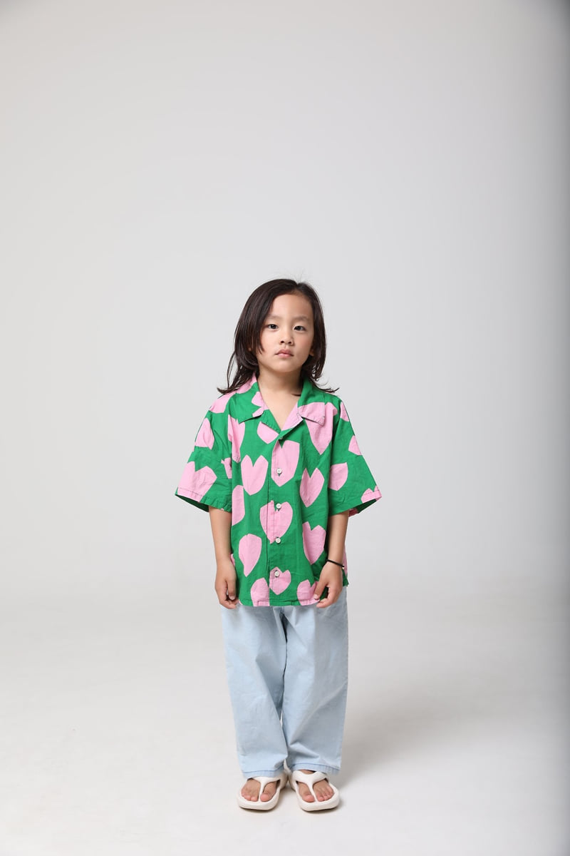 Mooi Store - Korean Children Fashion - #littlefashionista - Big Heart Shirt - 3