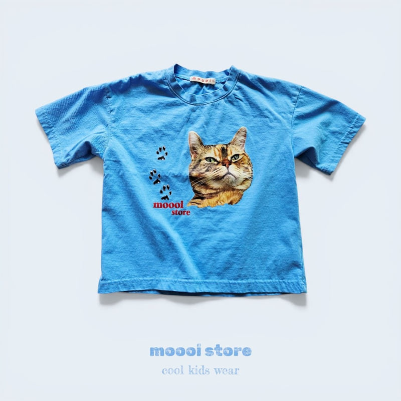 Mooi Store - Korean Children Fashion - #magicofchildhood - Warrior Print Cat Tee - 9