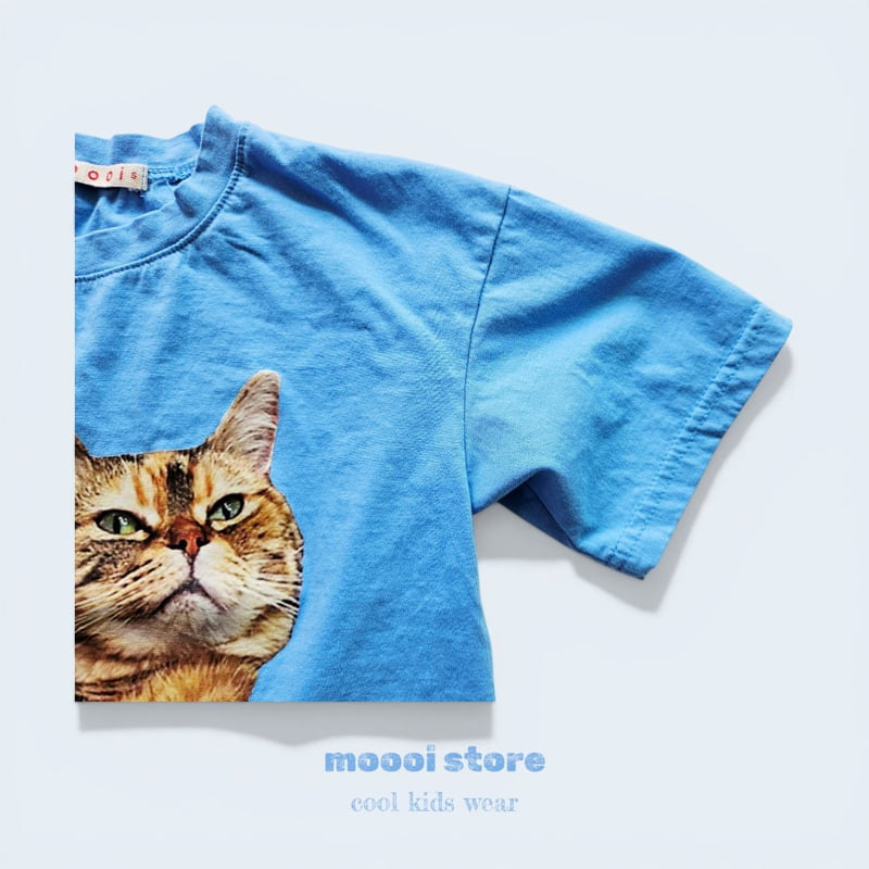 Mooi Store - Korean Children Fashion - #minifashionista - Warrior Print Cat Tee - 10
