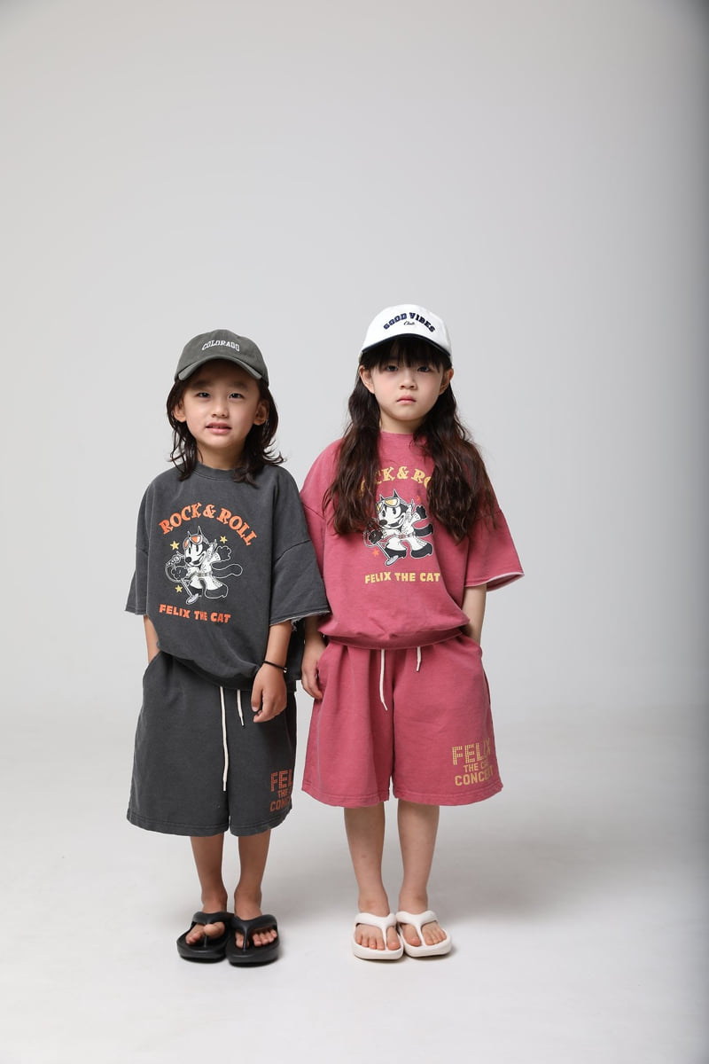 Mooi Store - Korean Children Fashion - #minifashionista - Felix Edge Pigment Shorts - 4