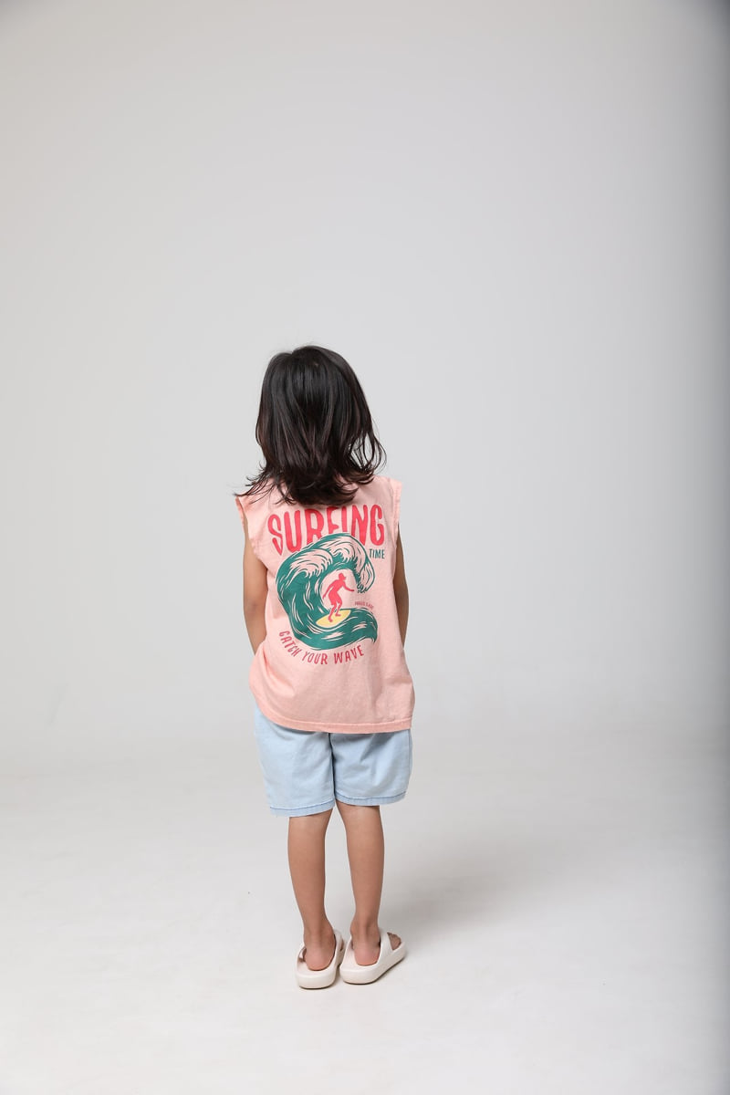 Mooi Store - Korean Children Fashion - #stylishchildhood - Surfing Sleeveless - 3