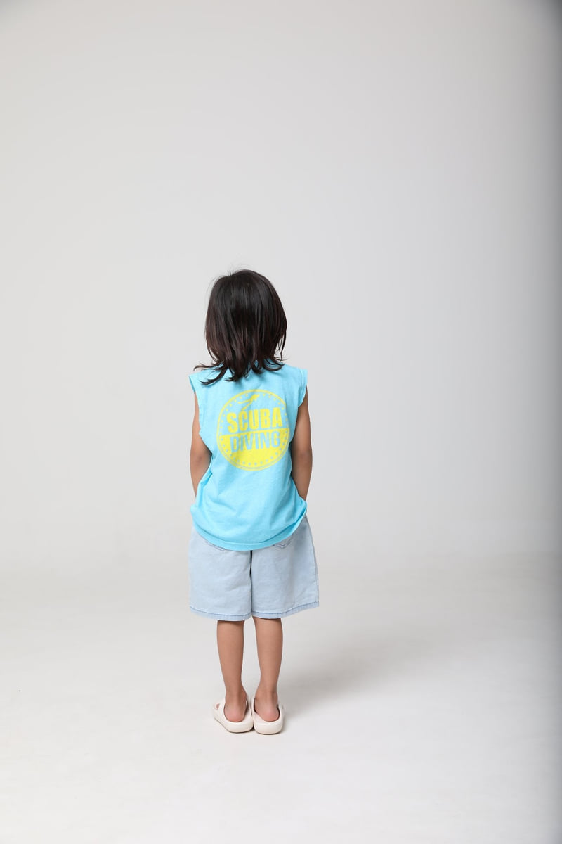 Mooi Store - Korean Children Fashion - #stylishchildhood - Scuba Sleeveless