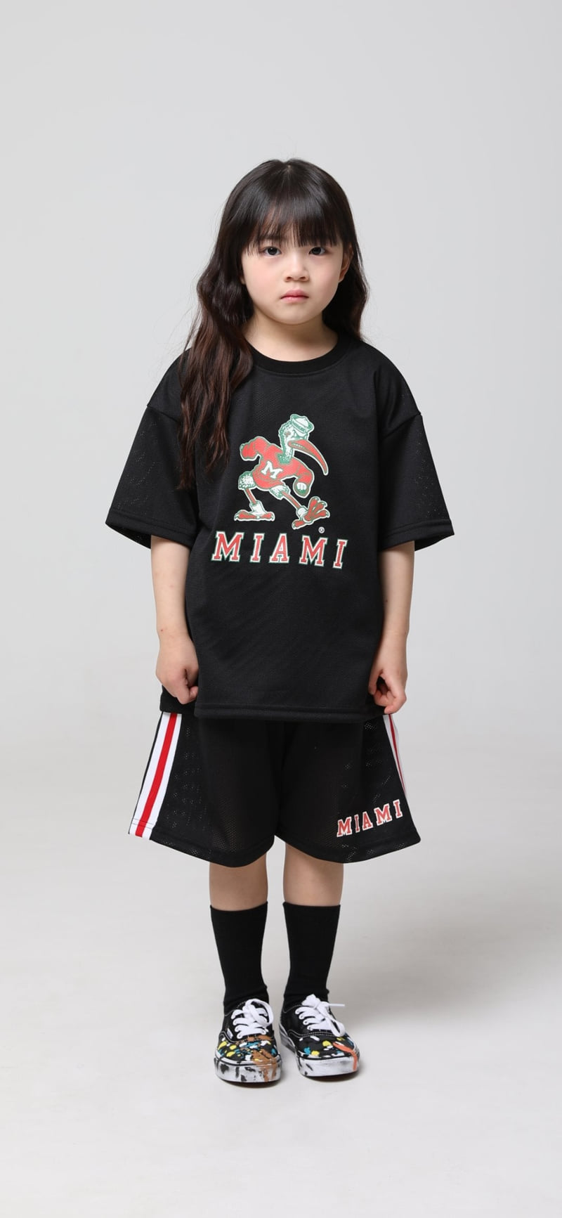 Mooi Store - Korean Children Fashion - #todddlerfashion - Miami Mesh Tee - 8