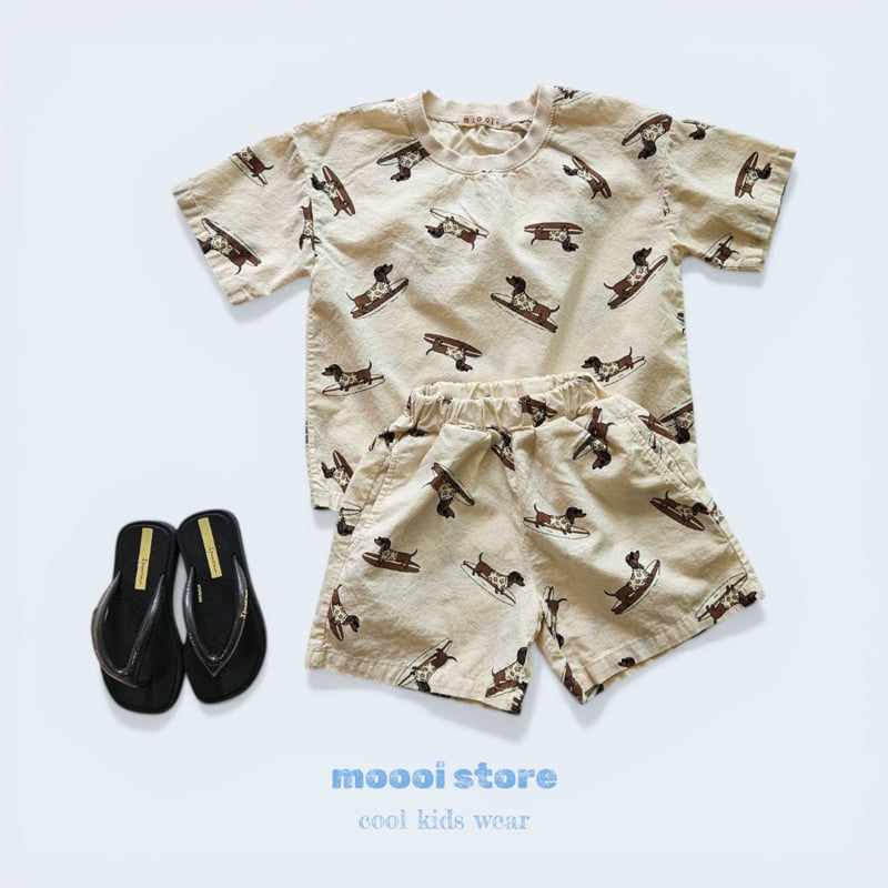 Mooi Store - Korean Children Fashion - #todddlerfashion - Surfer Hound Set-up - 4