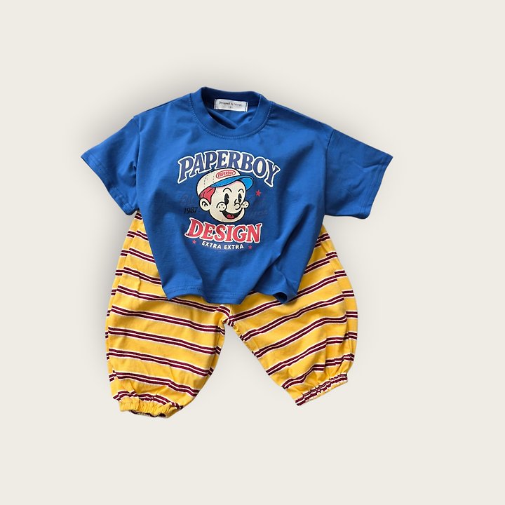 Moran - Korean Children Fashion - #Kfashion4kids - Pepper Boy Tee - 5