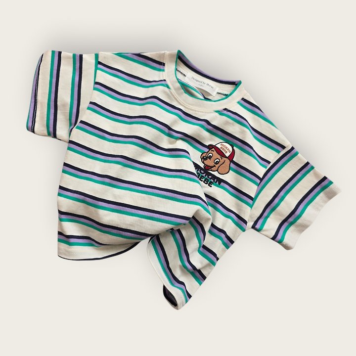 Moran - Korean Children Fashion - #kidzfashiontrend - Popo Tee - 4