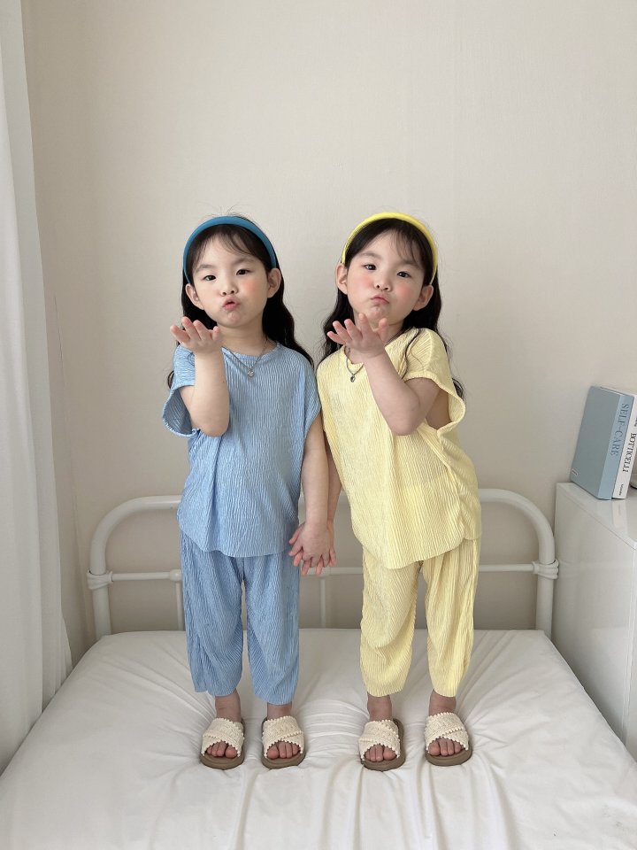 Moran - Korean Children Fashion - #childofig - Wrinkle Set