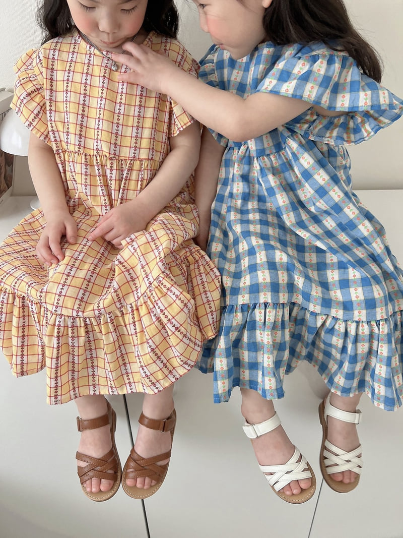Moran - Korean Children Fashion - #childofig - Love Garden One-piece - 11
