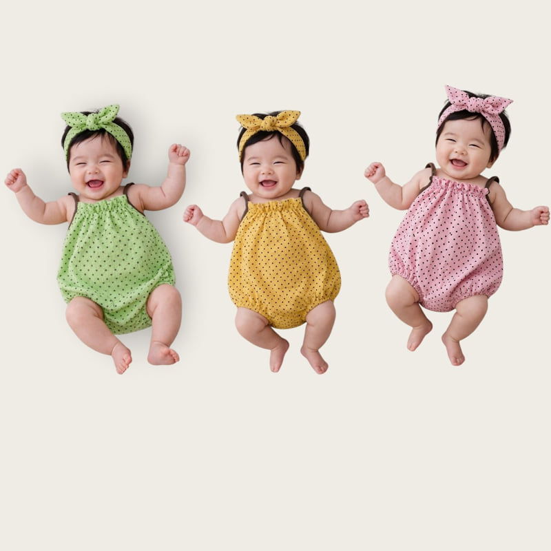 Moran - Korean Children Fashion - #childrensboutique - Tom Dot Suit Set - 12