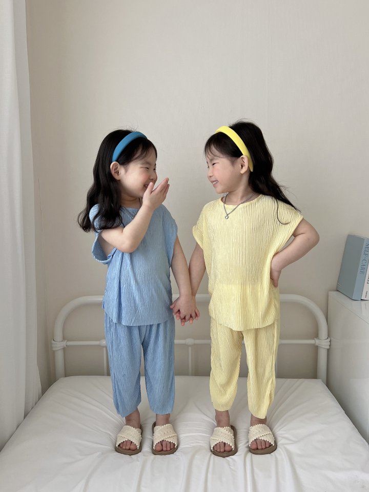 Moran - Korean Children Fashion - #designkidswear - Wrinkle Set - 3