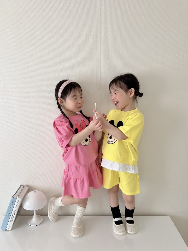 Moran - Korean Children Fashion - #kidsshorts - Matching Set - 11