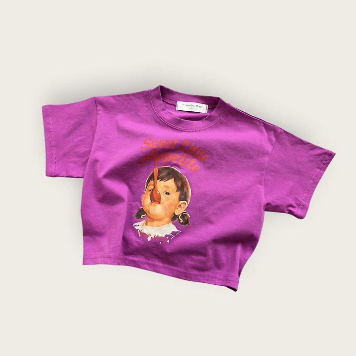 Moran - Korean Children Fashion - #kidsshorts - Bebe Spoon Tee - 3