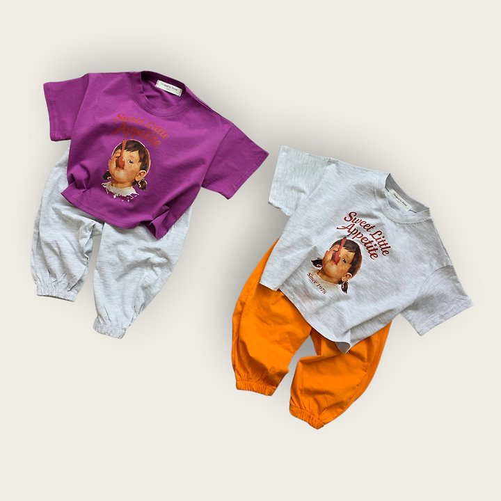 Moran - Korean Children Fashion - #kidzfashiontrend - Bebe Spoon Tee - 5