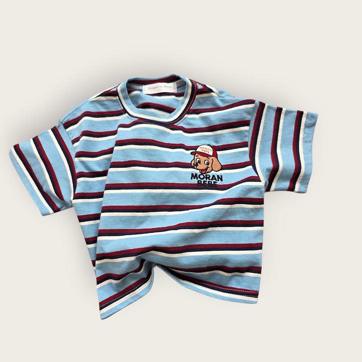 Moran - Korean Children Fashion - #kidzfashiontrend - Popo Tee - 3