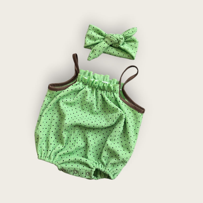 Moran - Korean Children Fashion - #littlefashionista - Tom Dot Suit Set - 6
