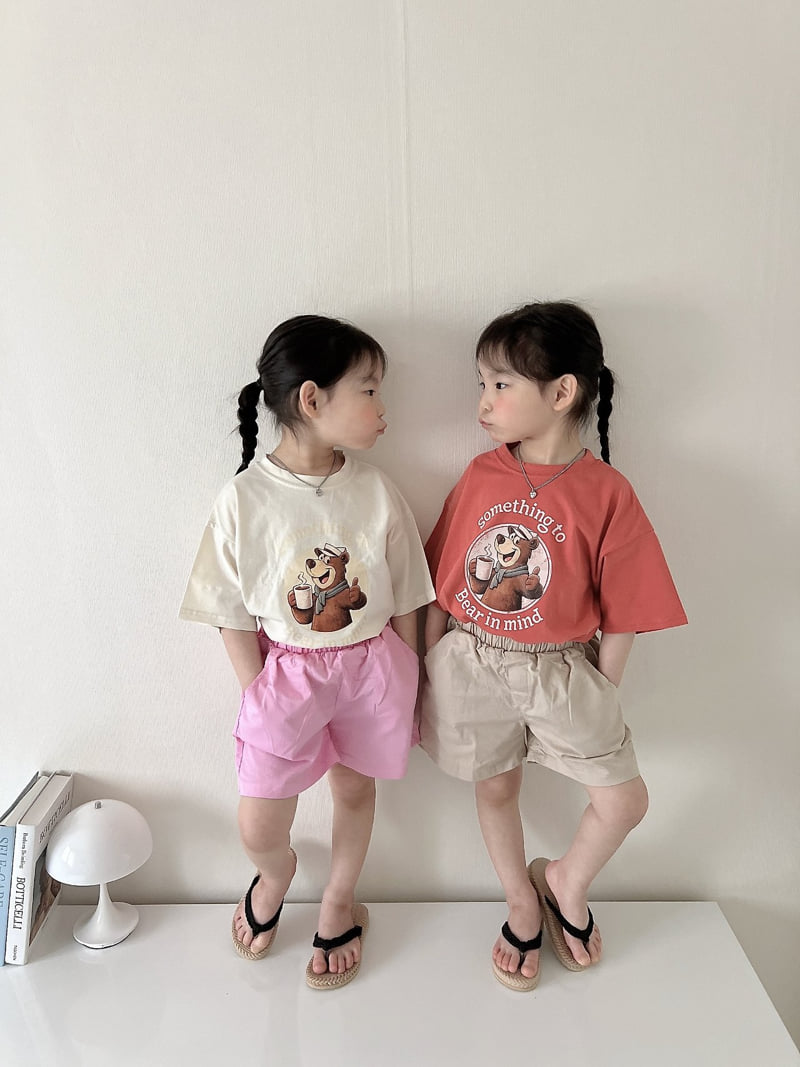 Moran - Korean Children Fashion - #littlefashionista - Something Bear Tee - 10