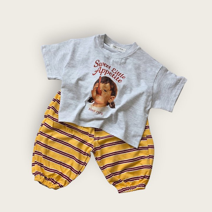 Moran - Korean Children Fashion - #littlefashionista - Bebe Spoon Tee - 7