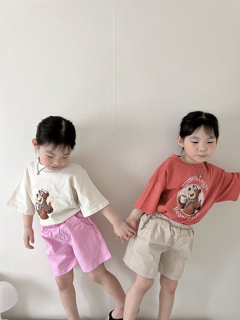 Moran - Korean Children Fashion - #magicofchildhood - Something Bear Tee - 11