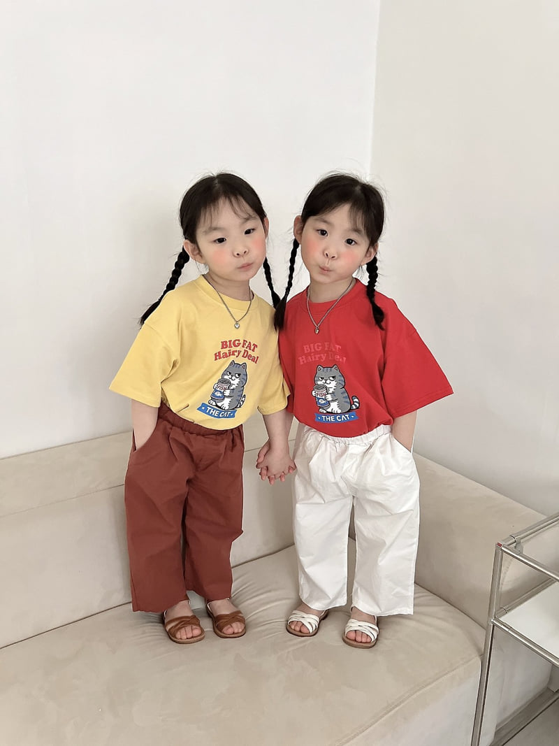 Moran - Korean Children Fashion - #magicofchildhood - Catty Tee - 10